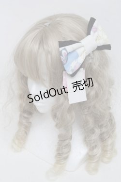 画像1: Angelic Pretty / Cosmetic Bunnyバレッタ  シロ S-25-06-19-1046-AP-AC-AS-ZS