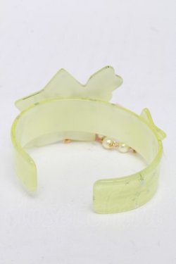 画像2: Angelic Pretty / Cosmetic Bunnyバングル  イエロー S-25-06-19-1055-AP-AC-AS-ZS