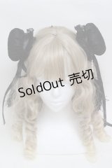 LOLITA / シニヨンカバー  黒 S-25-06-19-1060-LO-ZA-AS-ZS