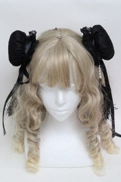 画像1: LOLITA / シニヨンカバー  黒 S-25-06-19-1060-LO-ZA-AS-ZS