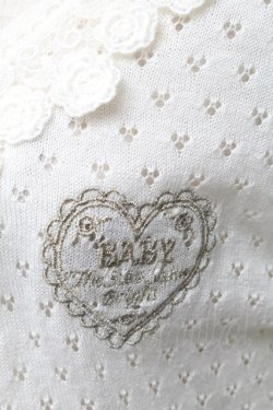 画像3: BABY,THE STARS SHINE BRIGHT / ローズレース姫袖ボレロ  キナリ S-25-06-19-1006-BA-TO-HR-ZS