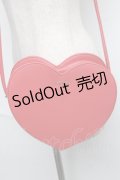 MILK / HEARTショルダーBAG  赤 S-25-06-19-1064-ML-AC-HR-ZS