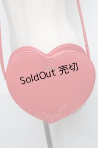 MILK / HEARTショルダーBAG  赤 S-25-06-19-1064-ML-AC-HR-ZS