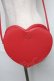 画像1: MILK / HEARTショルダーBAG  赤 S-25-06-19-1064-ML-AC-HR-ZS (1)