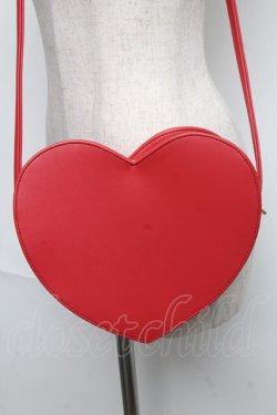 画像2: MILK / HEARTショルダーBAG  赤 S-25-06-19-1064-ML-AC-HR-ZS