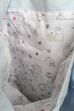 画像4: Maison de FLEUR / シナモロールトートバッグ  サックス S-25-06-19-1065-LO-BG-HR-ZS
