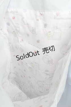 画像4: Maison de FLEUR / シナモロールトートバッグ  サックス S-25-06-19-1065-LO-BG-HR-ZS