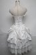 画像2: ATELIER PIERROT / バッスルコルセットドレス  白 S-25-06-19-1009-EL-SK-HR-ZS (2)