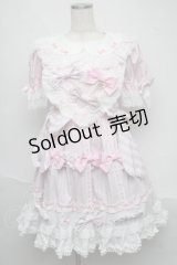 BABY,THE STARS SHINE BRIGHT / Patissiere Bonbon Ribbonワンピース  ピンク S-25-06-19-1011-BA-OP-HR-ZS