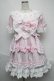 画像1: BABY,THE STARS SHINE BRIGHT / Patissiere Bonbon Ribbonワンピース  ピンク S-25-06-19-1011-BA-OP-HR-ZS (1)
