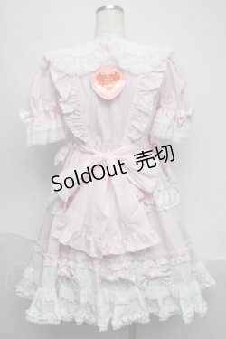 画像2: BABY,THE STARS SHINE BRIGHT / Patissiere Bonbon Ribbonワンピース  ピンク S-25-06-19-1011-BA-OP-HR-ZS