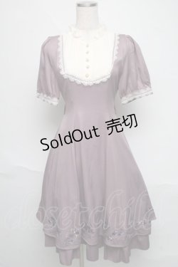 画像3: Amavel / Pretty Flowerケープワンピース  ラベンダー S-25-06-19-1013-CA-OP-AS-ZS