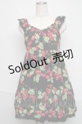 MILK / CHERRY gardenベビードール  黒 S-25-06-19-1018-ML-OP-HR-ZS