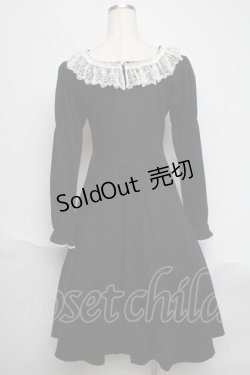 画像2: Moi-meme-Moitie / カトリーヌワンピース  黒 S-25-06-19-1019-MO-OP-AS-ZS