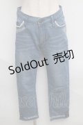 axes femme / パンツ  ブルー S-25-06-19-1031-AX-PA-AS-ZS