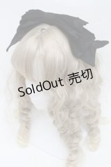LOLITA / リボンカチューシャ  黒 S-25-06-19-1036-LO-TO-AS-ZS