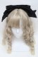 画像2: LOLITA / リボンカチューシャ  黒 S-25-06-19-1036-LO-TO-AS-ZS (2)