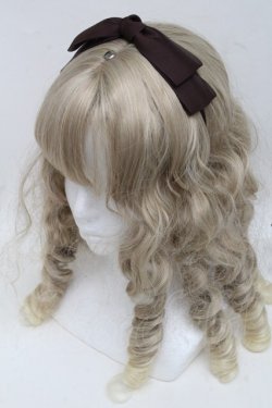 画像1: LOLITA / リボンカチューシャ  ブラウン S-25-06-19-1037-LO-TO-AS-ZS