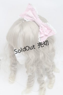 画像1: Angelic Pretty / ツインリボンカチューシャ  ピンク S-25-06-19-1038-AP-AC-AS-ZS