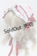 BABY,THE STARS SHINE BRIGHT / Creamy Ribbonヘッドドレス  エンジｘ白 S-25-06-19-1040-BA-AC-HR-ZS