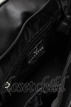 画像3: KILLSTAR / フリルリュック  黒 S-25-06-19-012-PU-BG-AS-ZS