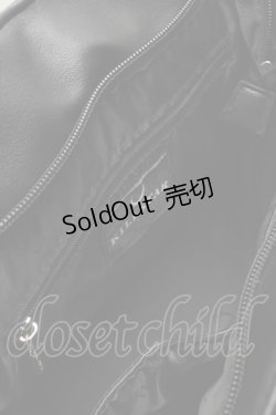 画像3: KILLSTAR / フリルリュック  黒 S-25-06-19-012-PU-BG-AS-ZS