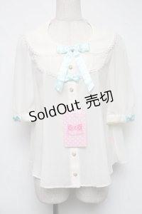 Angelic Pretty / Creamリボンブラウス  オフ S-25-06-19-017-AP-BL-AS-ZS