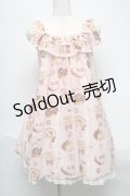 Angelic Pretty / Melty Creamドーナツラウンドジャンパースカート  ピンク S-25-06-19-033-AP-OP-AS-ZS