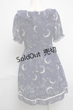 画像2: Fi.n.t / 月と星座のワンピース  紺 S-25-06-19-040-CA-OP-AS-ZS