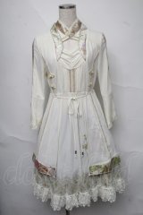 Ozz oneste / レイヤード風和チャイナワンピース  アイボリー S-25-06-20-037-OO-OP-SZ-ZS