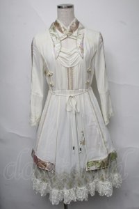 Ozz oneste / レイヤード風和チャイナワンピース  アイボリー S-25-06-20-037-OO-OP-SZ-ZS