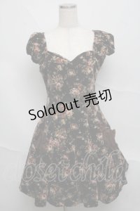 Mary Magdalene / アデリーヌワンピース・フルール  ブラウン S-25-06-20-038-CL-OP-AS-ZS