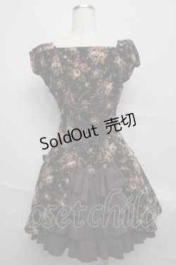 画像2: Mary Magdalene / アデリーヌワンピース・フルール  ブラウン S-25-06-20-038-CL-OP-AS-ZS