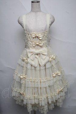 画像1: metamorphose / 【プラスサイズ】追憶の姫君ジャンパースカート  オフ S-25-06-20-048-ME-OP-AS-ZS