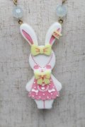 Angelic Pretty / Fancyリリカルバニーネックレス  白 S-25-06-20-009-AP-AC-AS-ZS