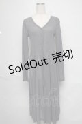 Rozen Kavalier / ロングカーディガン  グレー S-25-06-20-015-OO-TO-SZ-ZS