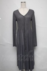 Rozen Kavalier / ロングカーディガン  グレー S-25-06-20-015-OO-TO-SZ-ZS