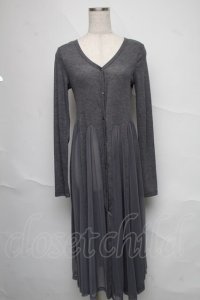 Rozen Kavalier / ロングカーディガン  グレー S-25-06-20-015-OO-TO-SZ-ZS