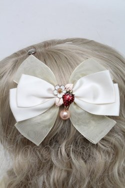 画像2: axes femme POETIQUE / Gいちごリボンクリップ   S-25-06-20-002-AX-ZA-ET-ZS