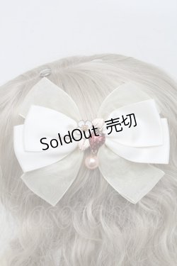 画像2: axes femme POETIQUE / Gいちごリボンクリップ   S-25-06-20-002-AX-ZA-ET-ZS