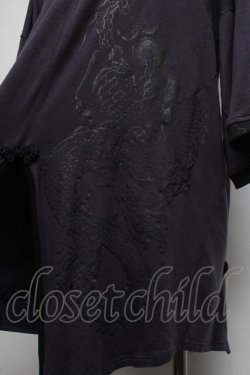 画像4: Qutie Frash / 龍プリントカットソー  紺 S-25-06-20-018-QU-TO-AS-ZS