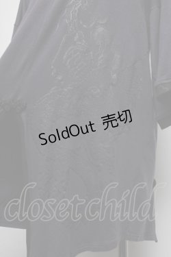 画像4: Qutie Frash / 龍プリントカットソー  紺 S-25-06-20-018-QU-TO-AS-ZS