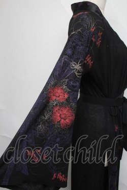 画像3: Ozz oneste / 着物風ロングカーディガン  黒 S-25-06-20-023-OO-TO-SZ-ZS