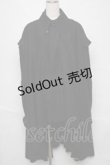 alice auaa / オーバーサイズジャケット 2 黒 S-25-06-20-025-AA-JA-AS-ZS