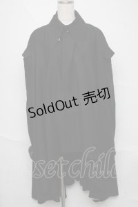 alice auaa / オーバーサイズジャケット 2 黒 S-25-06-20-025-AA-JA-AS-ZS