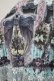 画像3: Ozz oneste / トルソープリントボレロ重ね風ワンピース  サックス S-25-06-20-027-OO-OP-AS-ZS (3)