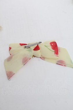 画像3: Angelic Pretty / Drained Cherryクリップ  イエロー S-25-06-20-003-AP-AC-AS-ZS