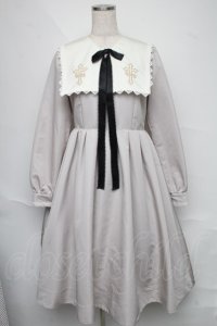 Angelic Pretty / Mystic Rosaryワンピースset  グレー S-25-06-20-028-AP-OP-HR-ZS