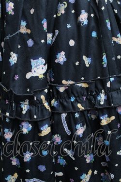 画像3: axes femme kawaii / シナモロールコラボジャンスカ  紺 S-25-06-21-042-AX-OP-AS-ZS