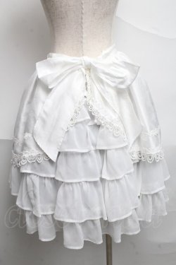 画像2: ALICE and the PIRATES / Memoire de Roseバッスルスカート  白 S-25-06-21-050-PA-SK-HR-ZS